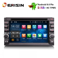 Erisin ES4836U 6.2" Nissan Double Din Android 9.0 Car Stereo GPS WiFi DAB+ DVR OBDII DTV BT TPMS DVD