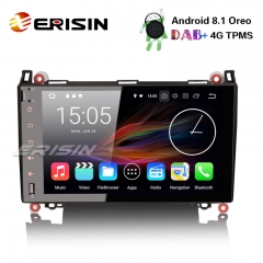 Erisin ES3692B 9" Android 8.1 Car Stereo GPS DAB+BT Mercedes A/B Class Sprinter Viano Vito Sat Nav