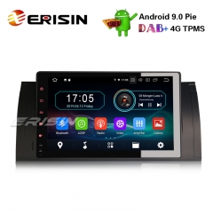 Erisin ES4993B 9" DAB+ Android 9.0 GPS Autoradio Wifi DVB-T2 Canbus Navi BMW 5er E39 E53 M5 X5