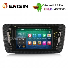 Erisin ES7922S 7" Android 9.0 Autoradio GPS Wifi DAB+ Canbus SD BT OBD2 DVB-T2 CD DVD for SEAT IBIZA