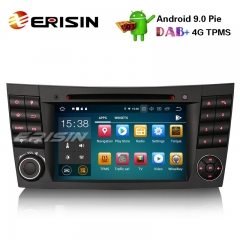 Erisin ES7980E 7" Android 9.0 Car Stereo GPS DAB+ CD Canbus SatNav Mercedes E/CLS/G W211 W219 W463