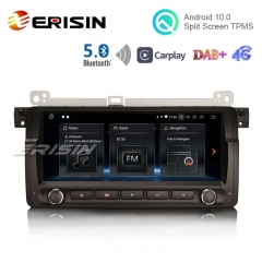 Erisin ES5146B 8.8" Android 10.0 BMW E46 Car Radio GPS DAB+ 4G BT5.0 CarPlay