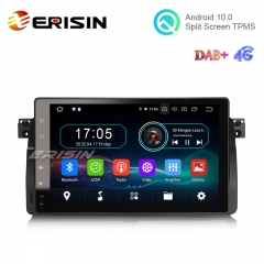 Erisin ES5996B 9" Android 10.0 Car Stereo 2G 16G DAB+ CarPlay+ for BMW E46 M3 Rover 75 Multimedia GPS