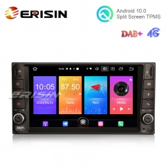 Erisin ES2712C 7" Android 10.0 Car Multimedia for Toyota Corolla GPS Radio BT WiFi TPMS DVR System
