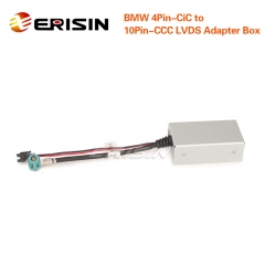 Erisin ES213 BMW 4Pin-CiC to 10Pin-CCC LVDS Adapter Box for ES2670i